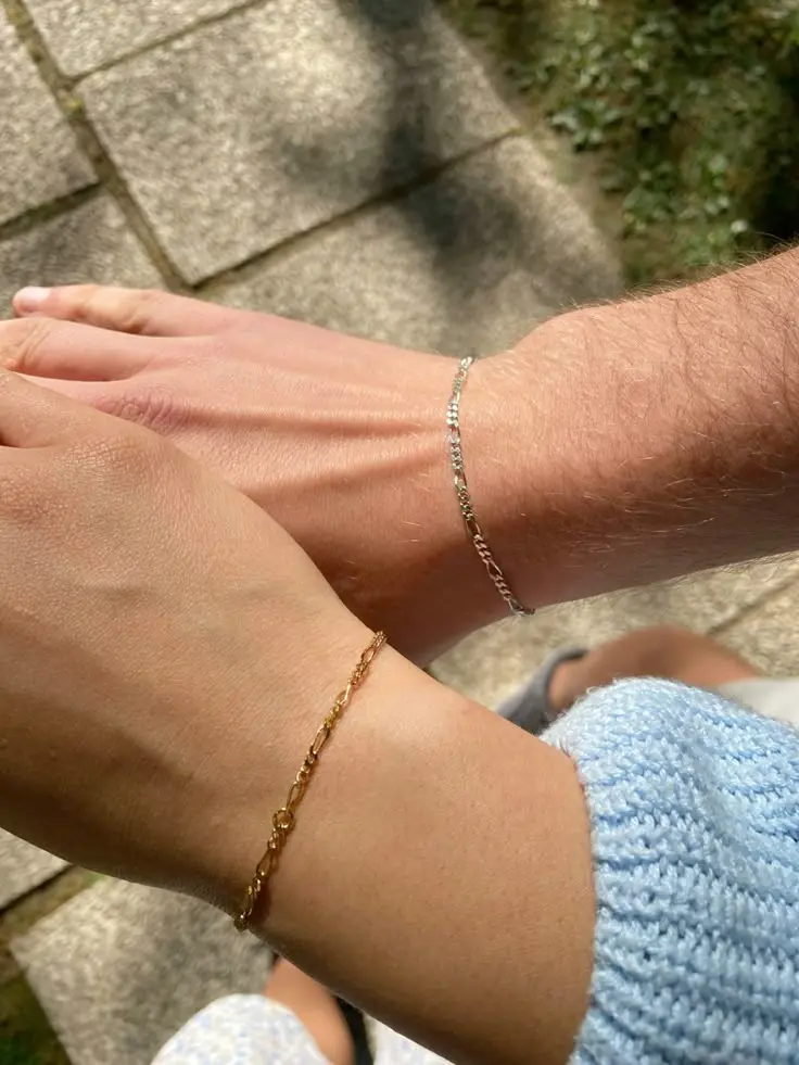 Gold Couple Bracelet