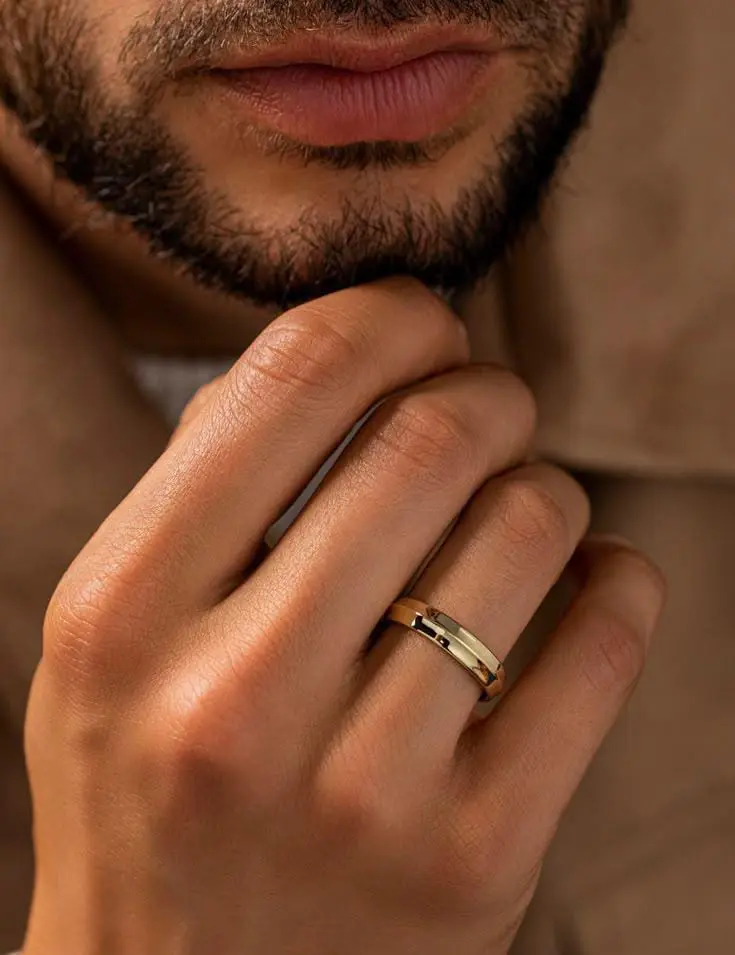 Gold Ring Men