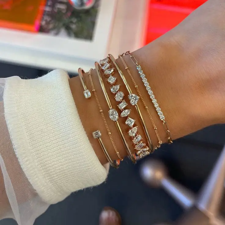 Accent Fine Diamond Bracelet