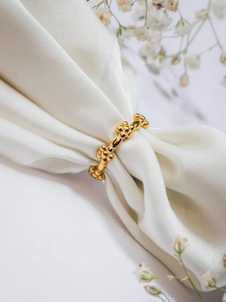 Zenewa Golden Bud Ring