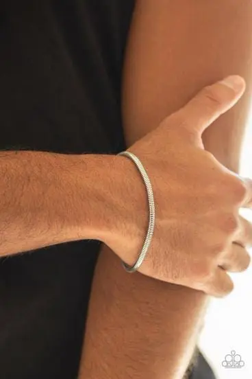 Silver Mens Bracelet