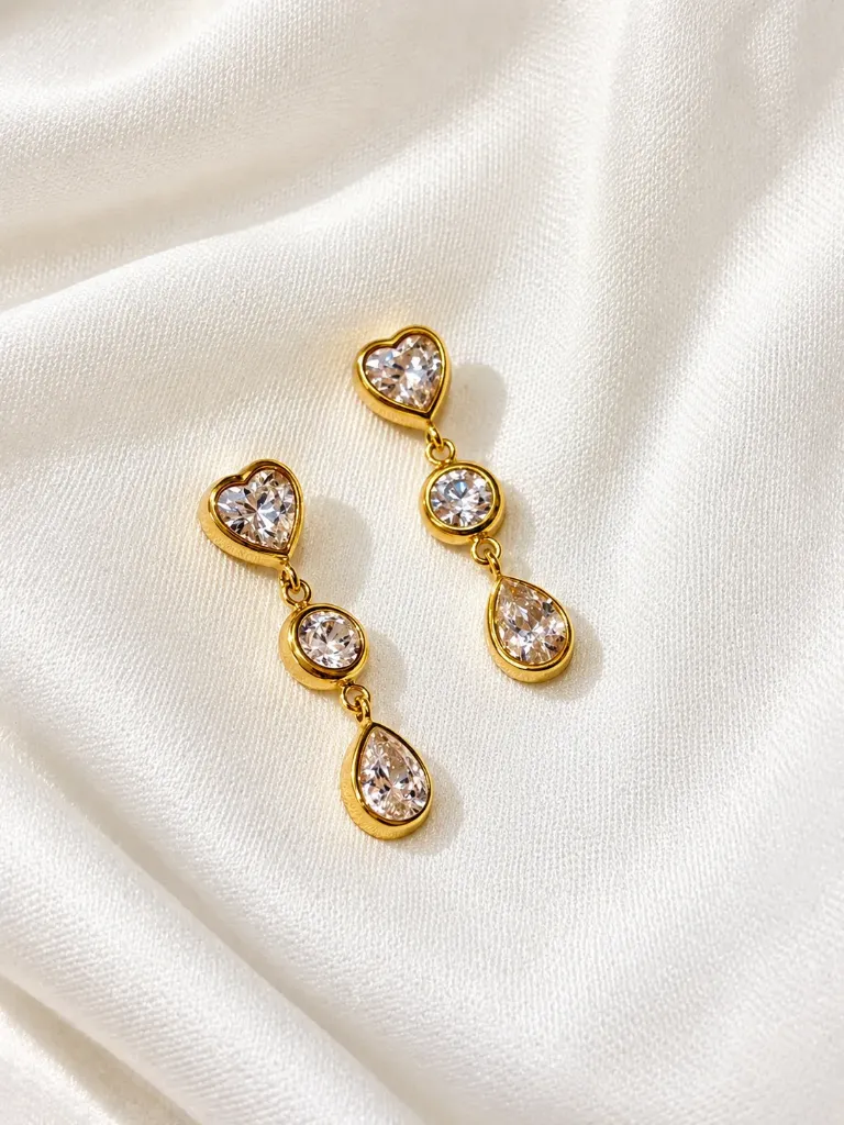 Evelia Crystal Earrings